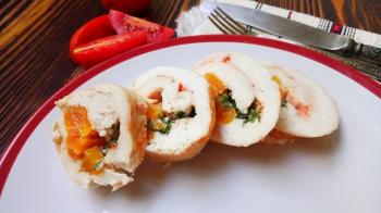 Рулет "НИКОЛАЕВСКИЙ" с курагой